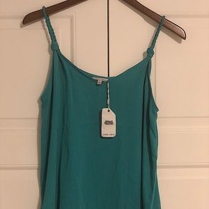 NWT Naked Zebra size large tank top in teal